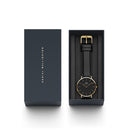 Reloj clásico Sheffield de oro negro