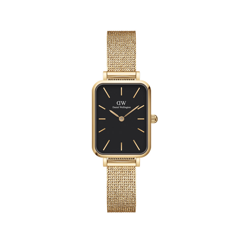 Reloj Quadro Pressed Evergold de oro negro
