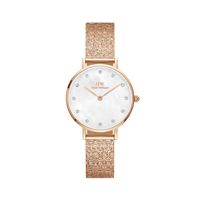 Petite Lumine Mop White Rose Gold Watch
