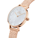 Petite Lumine Mop White Rose Gold Watch