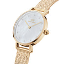 Petite Lumine Mop White Gold Watch