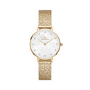 Petite Lumine Mop White Gold Watch