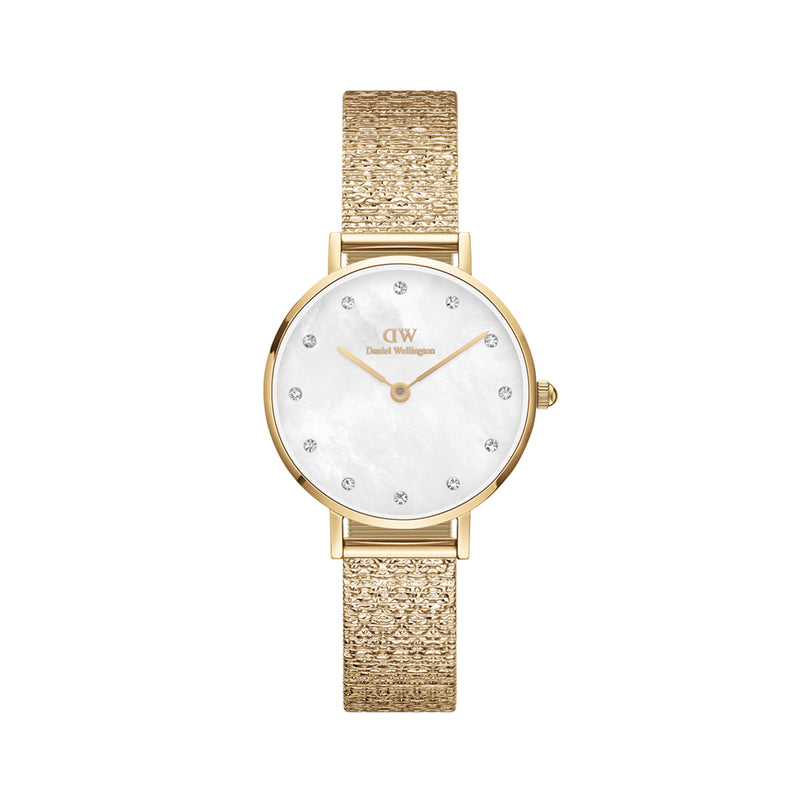 Petite Lumine Mop White Gold Watch