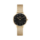Petite Lumine Pressed Piano Black Mother Of Pearl Gold