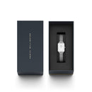 Montre Quadro Lumine Pressed Sterling Eggshell White Silver