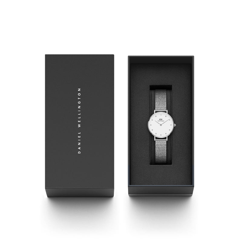 Montre Petite Pressed Sterling Lumine White