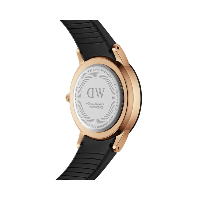 Montre Iconic Motion Black Rose Gold