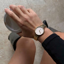 Petite 5-Link White Gold Watch
