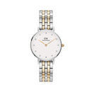 Petite Lumine 5-Link G/S White Tt G/S Watch
