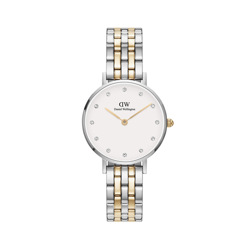Petite Lumine 5-Link G/S White Tt G/S Watch