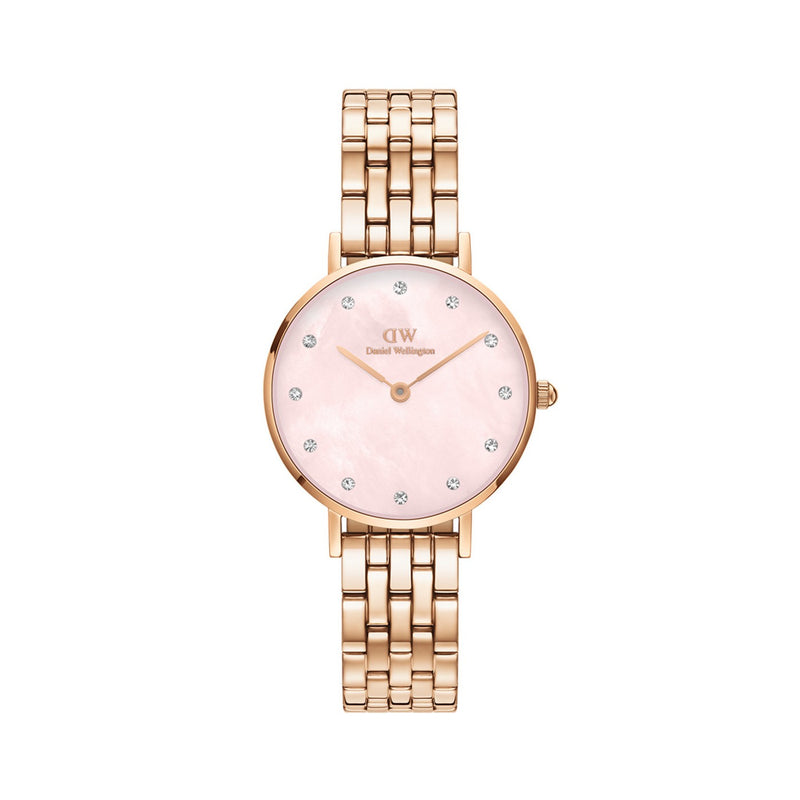 Petite Lumine 5 Link Melrose Pink Mother Of Pearl Rose Gold