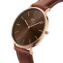 Montre Classic St Mawes Rose Gold Amber