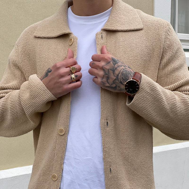 Montre Classic St Mawes Rose Gold Amber
