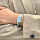 Quadro Bluebell Bue Mother Of Pearl Rose Gold