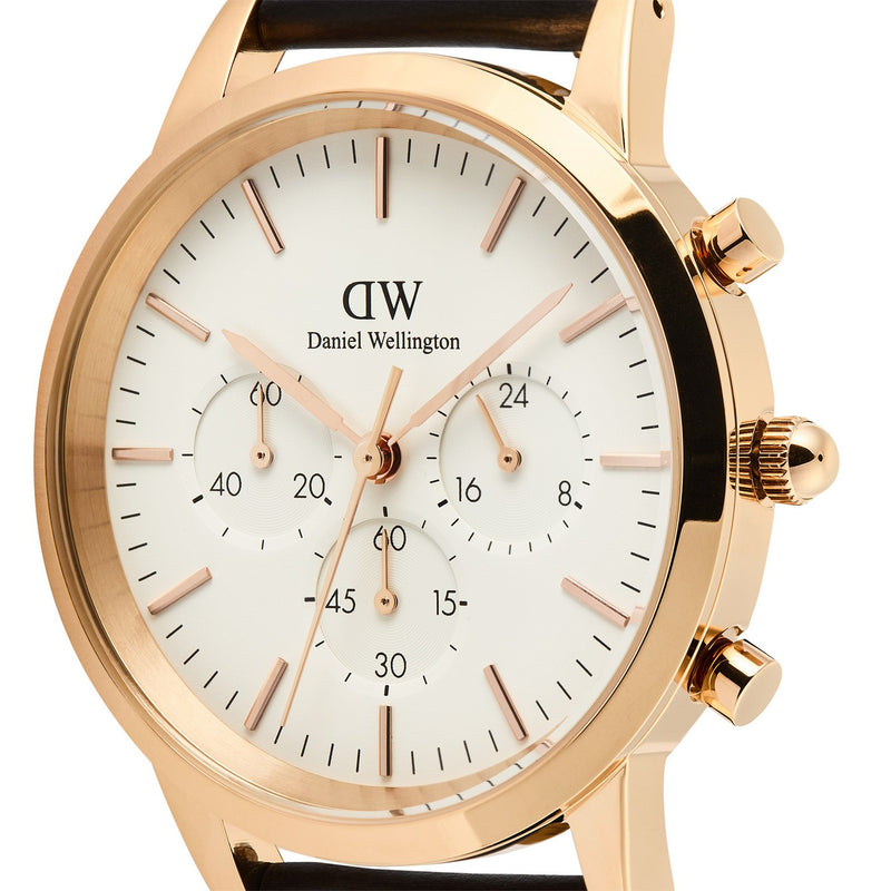 Montre Iconic Chronograph Sheffield White Rose Gold