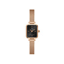 Reloj Quadro Mini Melrose Rg Onyx