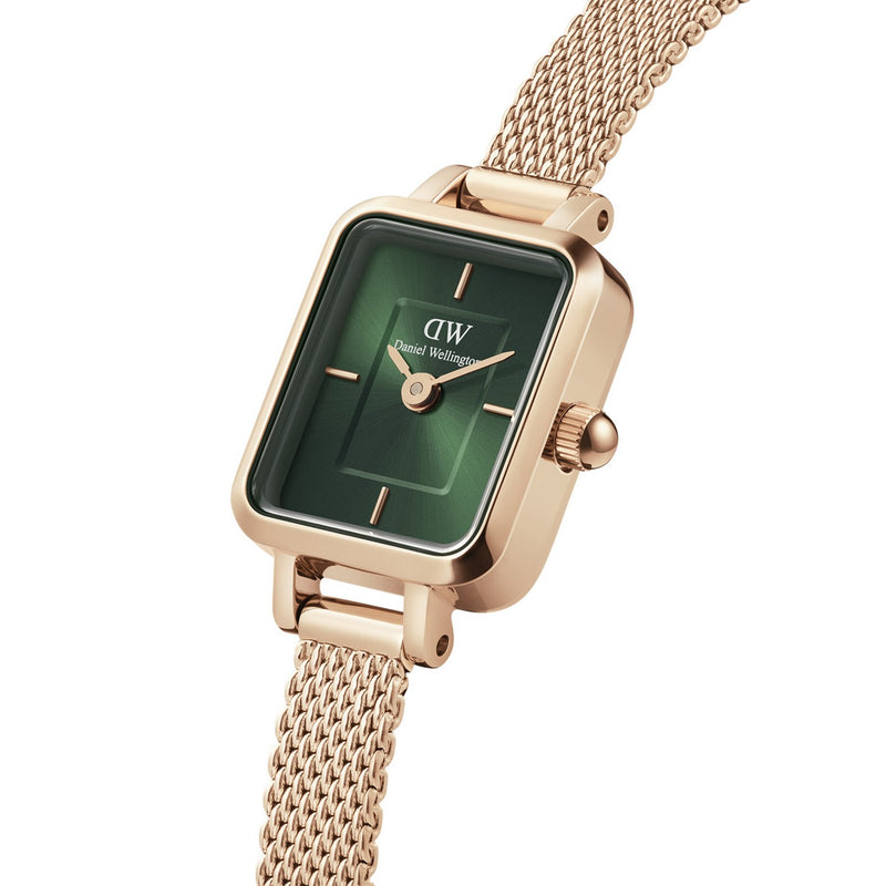 Quadro Mini Melrose Rg Emerald Watch