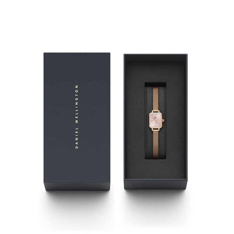 Reloj Quadro Mini Melrose Rg Rubor