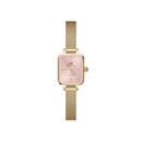 Quadro Mini Evergold Blush Gold Watch