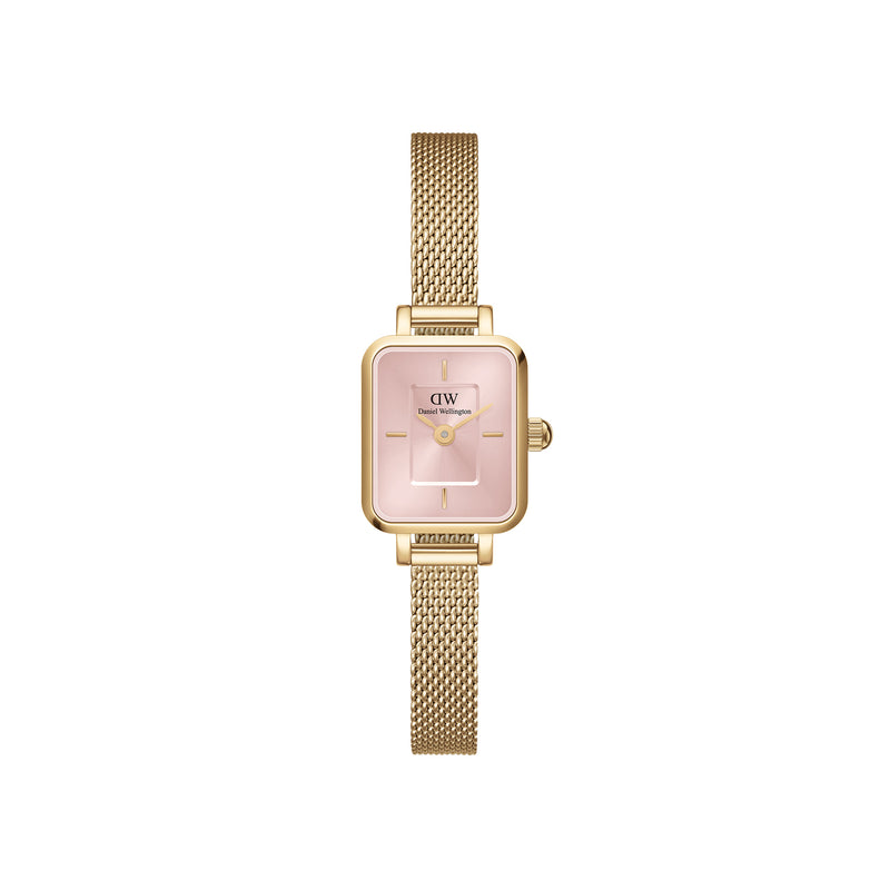 Quadro Mini Evergold Blush Gold Watch
