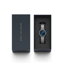 Small Bezel 5-Link Arctic Sunray Silver Watch