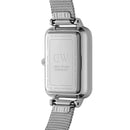 Reloj de fregona negro de ley con bisel Quadro Lumine