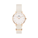 Federica Scagnetti Xdw Petite Chalk Nato Rose Gold Watch
