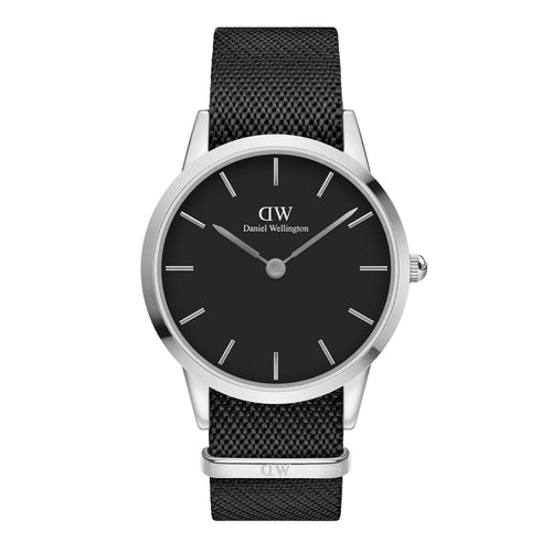 Montre Iconic Black Nato Black Silver