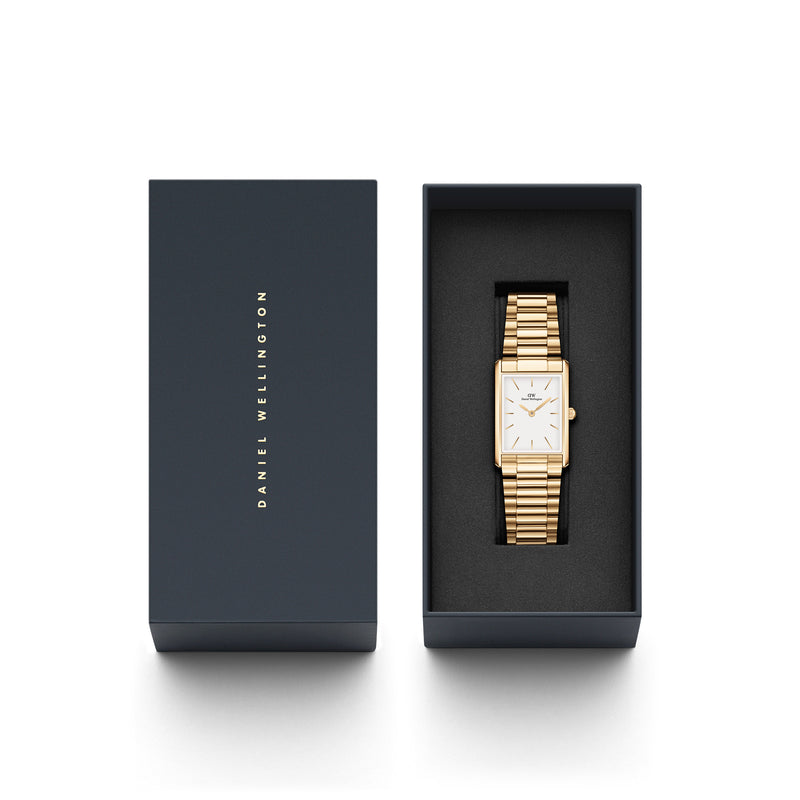Bound 3-Link White Gold Watch