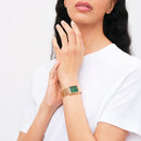 Reloj Bound 9 Link Emerald Sunray en oro rosa