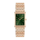 Reloj Bound 9 Link Emerald Sunray en oro rosa