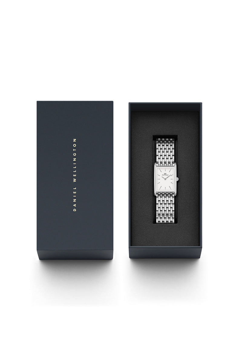 Bound 9 Link Silver Watch