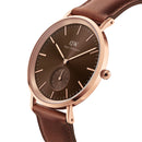 Classic Multi-Eye St Mawes Amber Rose Gold Watch
