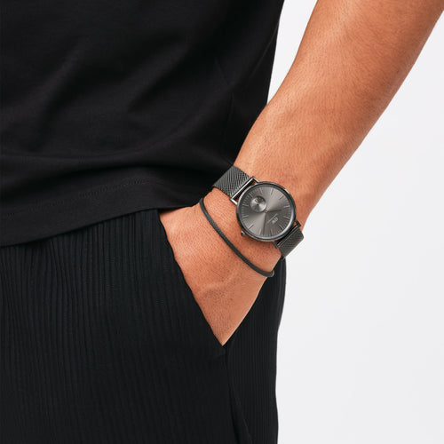 Classic Multi-Eye Anthracite-Grey Watch Anthracite Gray