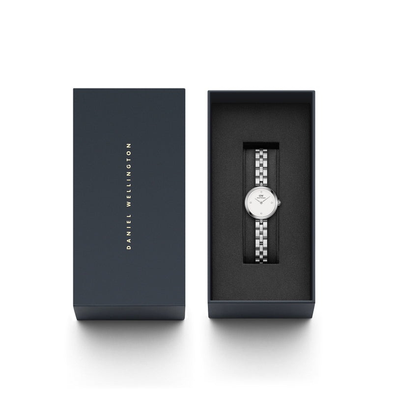 Reloj Elan Lumine blanco plateado