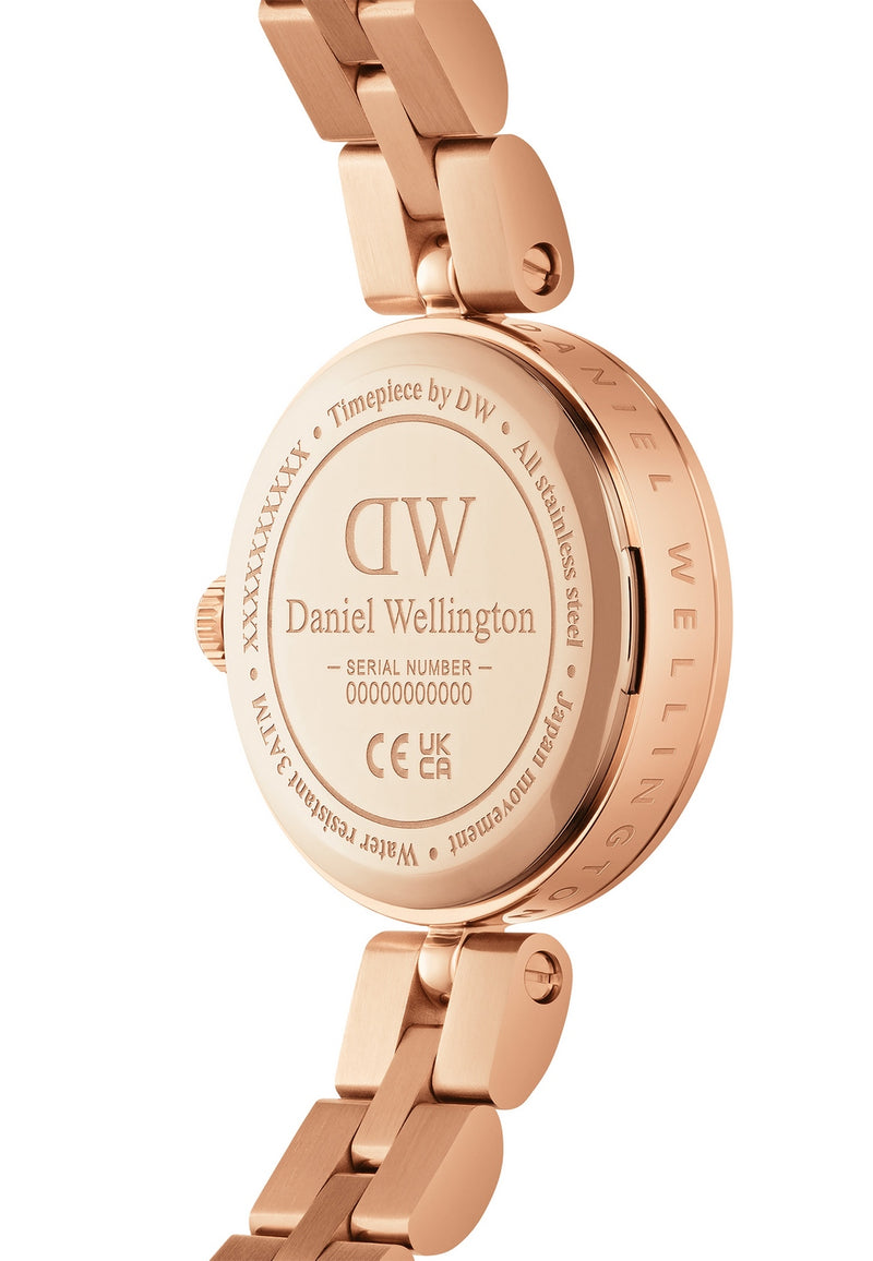 Elan Lumine Malachite Rose Gold Watch