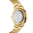 Reloj dorado Steven Harrington de dos tonos con enlace icónico de mm