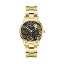 Reloj dorado Steven Harrington de dos tonos con enlace icónico de mm