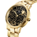 Reloj dorado Steven Harrington de dos tonos con enlace icónico de mm