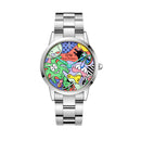 Reloj plateado Iconic Link Mm multicolor Steven Harrington