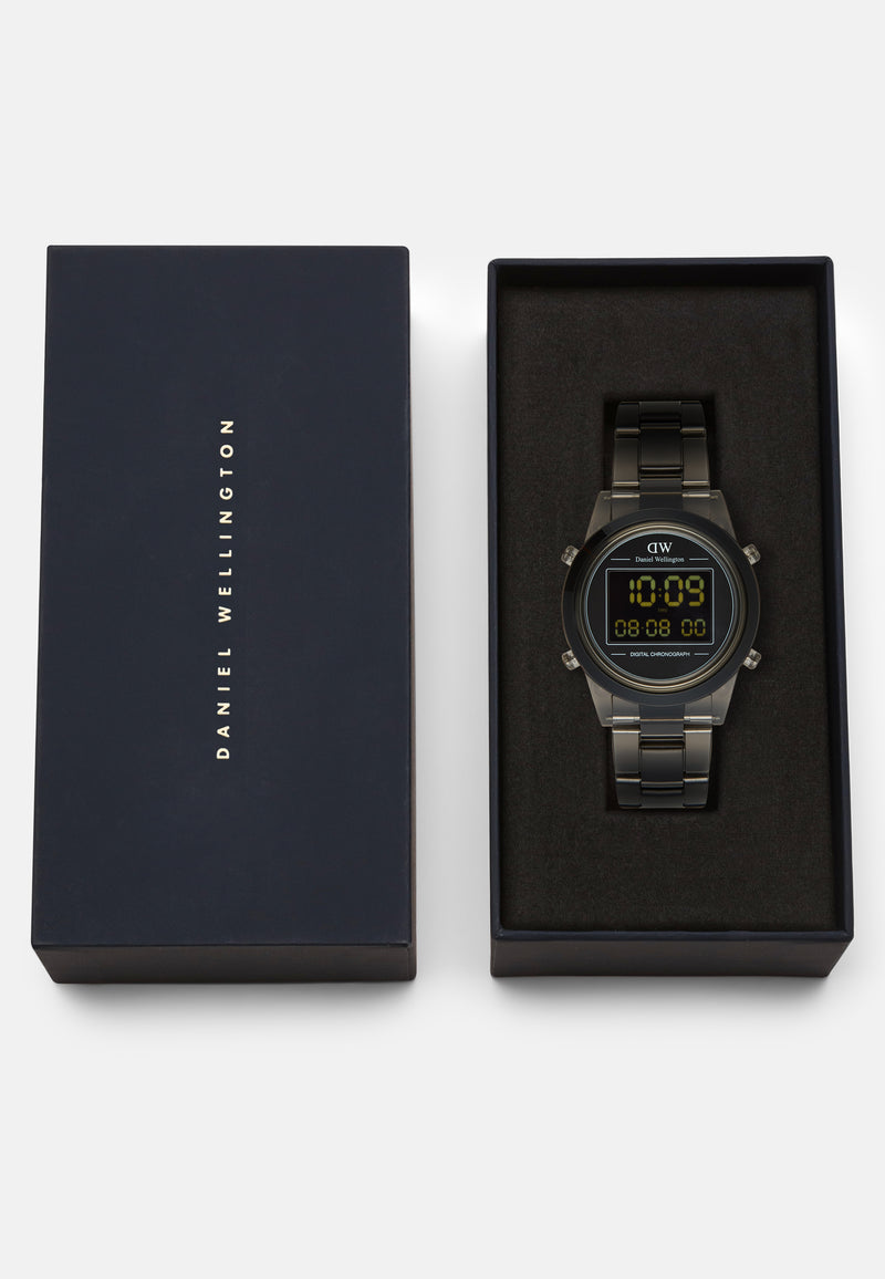 Digital Watch Dark Gray Dark Gray