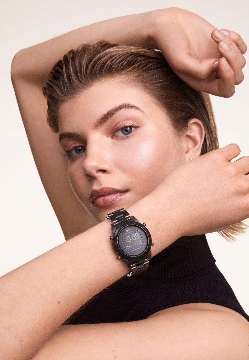 Digital Watch Dark Gray Dark Gray