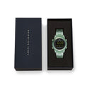 Montre Retro Digital Light Green