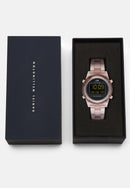 Digital Watch Dark Pink Dark Pink