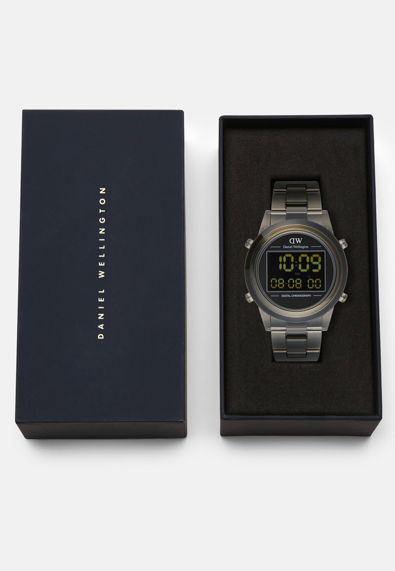 Montre Retro Digital Dark Grey