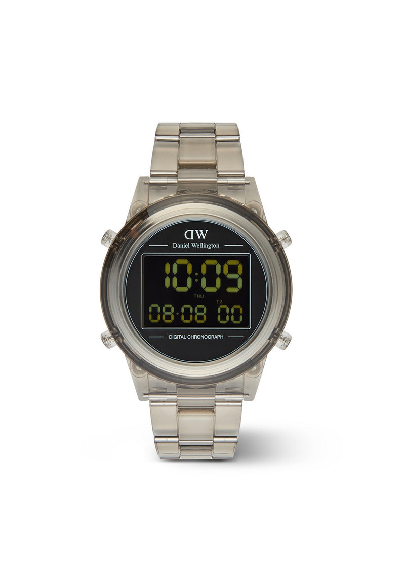 Montre Retro Digital Light Grey