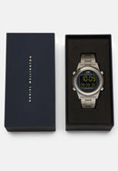 Montre Retro Digital Light Grey