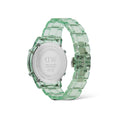Reloj digital verde claro verde claro