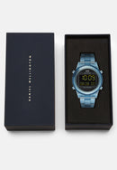 Digital Light Blue Light Blue Watch