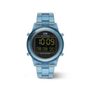 Digital Light Blue Light Blue Watch